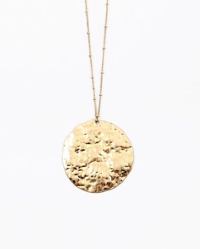 Long Coin Necklace