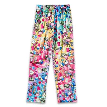 "Sweet" Fuzzy Lounge Pants