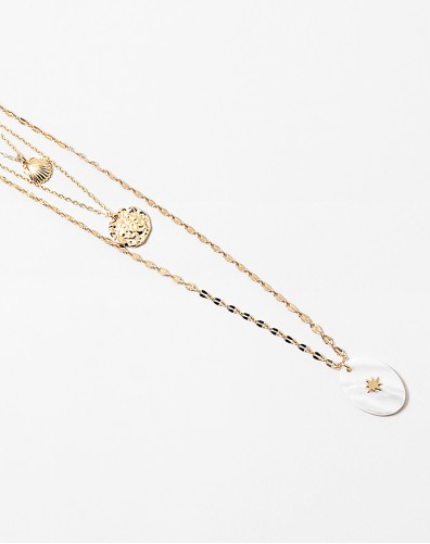 Always Beachy Layered Necklace