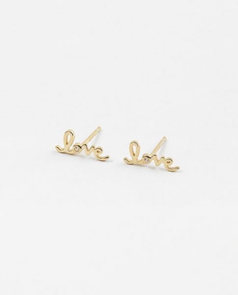 Petite Love Studs (STERLING)