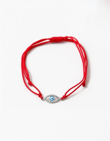 Red Rope Pull Bracelets (STERLING)