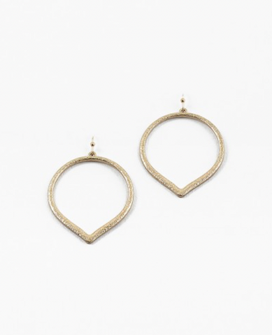 Vintage Gold Drop Earrings