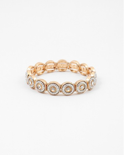 Two-Toned Stretch Bracelet