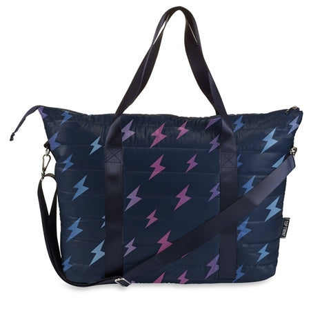 Lightning Puffer Tote